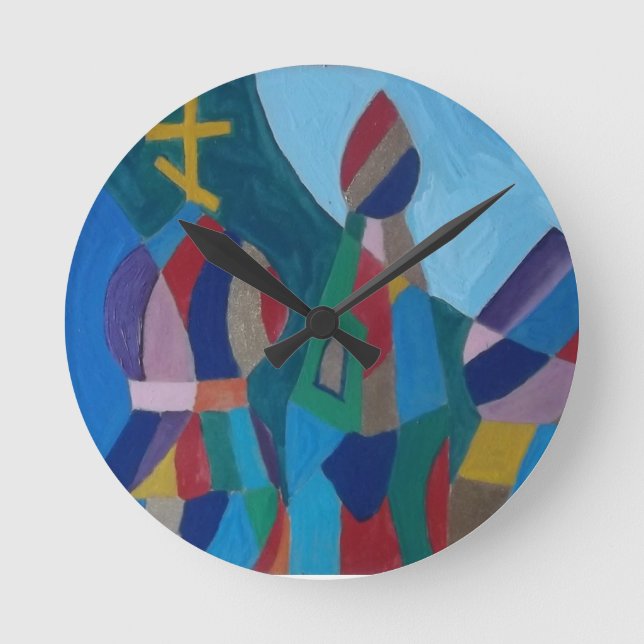 Raphael Сanossa Orthodox Church Clock (Front)