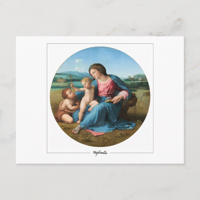 Raphael #10 - Fine Art Postcard (Front)