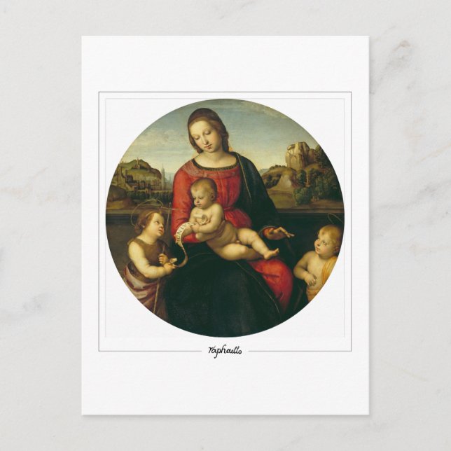 Raphael #19 - Fine Art Postcard (Front)