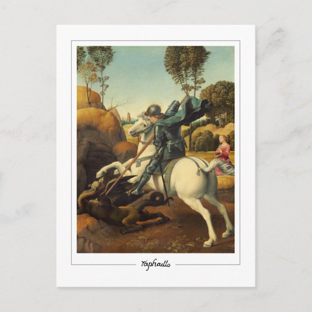 Raphael #1 - Fine Art Postcard (Front)
