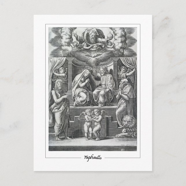 Raphael #286 - Fine Art Postcard (Front)