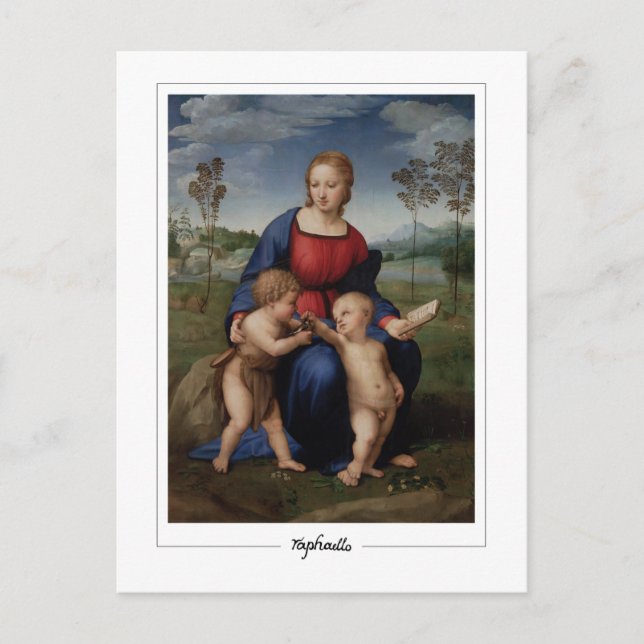 Raphael #7 - Fine Art Postcard (Front)