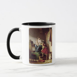 Raphael Adjusting his Model's Pose his Mug