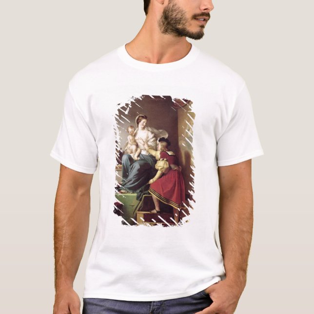 Raphael Adjusting his Model's Pose his T-Shirt (Front)
