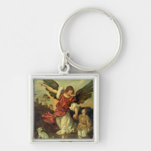 Raphael and Tobias, 1507-8 (oil on panel) Key Ring