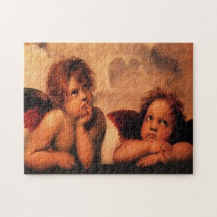 Raphael Angelic Cherub Art Jigsaw Puzzle