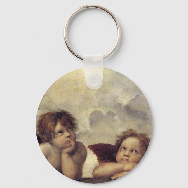 Raphael Angels Key Ring (Front)