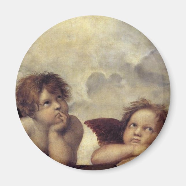 Raphael Angels Magnet (Front)