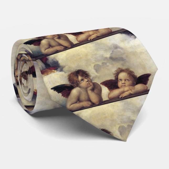 Raphael Angels Tie (Rolled)