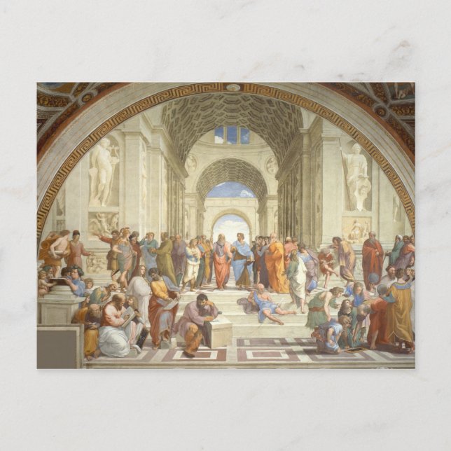 Raphael Art Work Painting Postcard (Front)