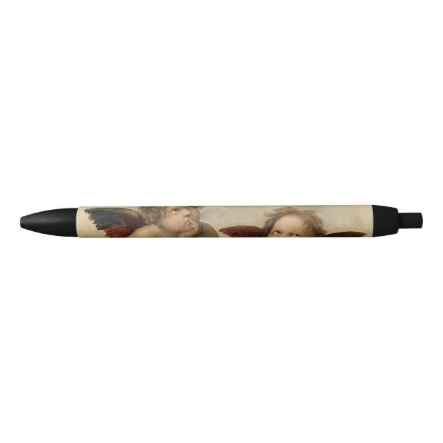 Raphael Cherubs Angels Black Ink Pen (Front)