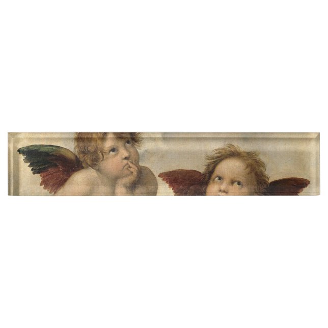 Raphael Cherubs Angels Nameplate (Front)