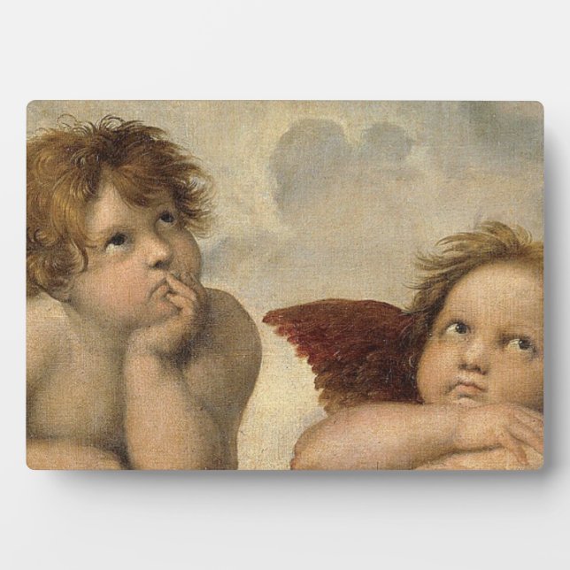 Raphael Cherubs Angels Plaque (Front)