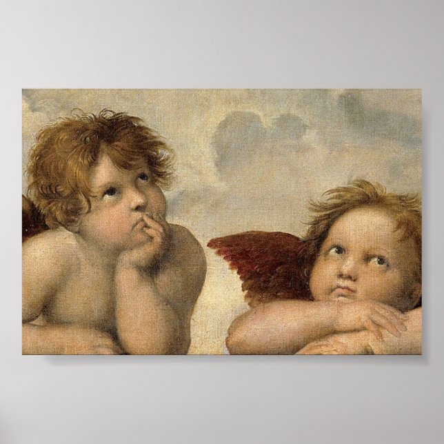 Raphael Cherubs Angels Poster (Front)