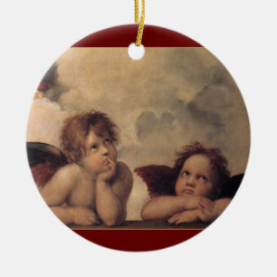 Raphael Cherubs Christmas Ornament