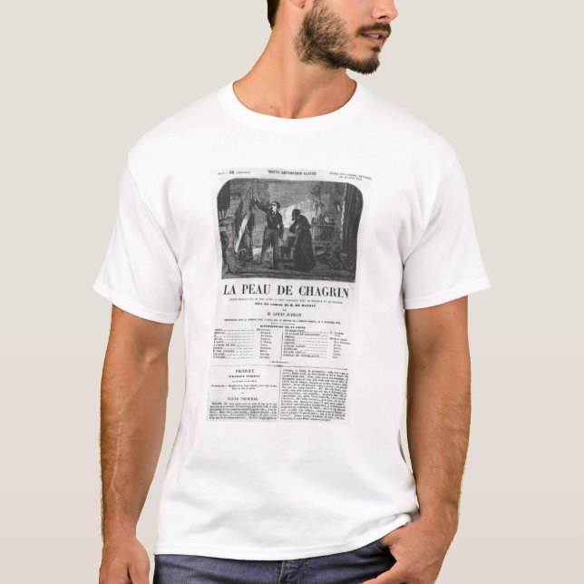 Raphael de Valentin and the shopkeeper T-Shirt (Front)
