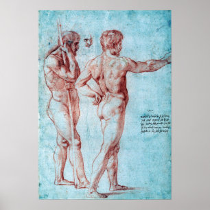 Raphael - Figure Studies 1515 Poster