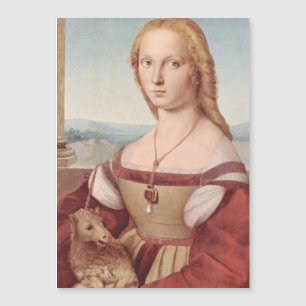 Raphael Lady and the Unicorn Classic fine art