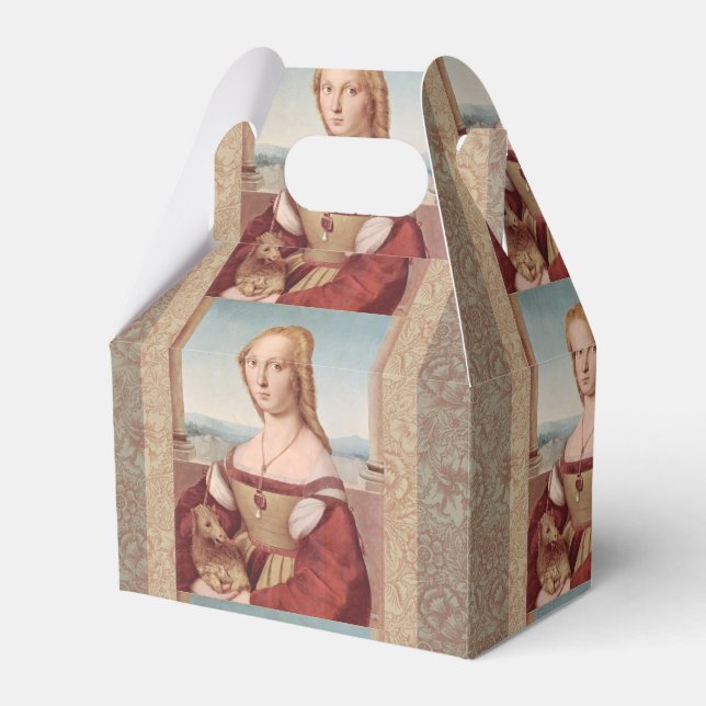 Raphael Lady and Unicorn Classic Favour Box (Front Side)