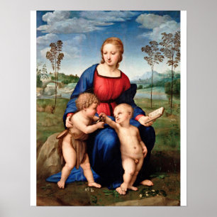 Raphael - Madonna Of The Goldfinch Poster