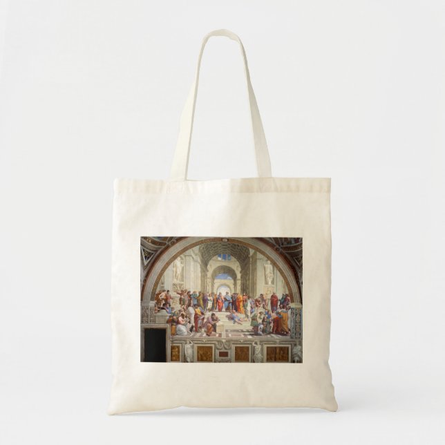 Raphael Raffaello School of Athens Tote Bag (Front)