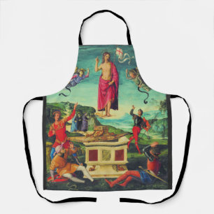 Raphael Resurrection Of Jesus Christ Art Apron