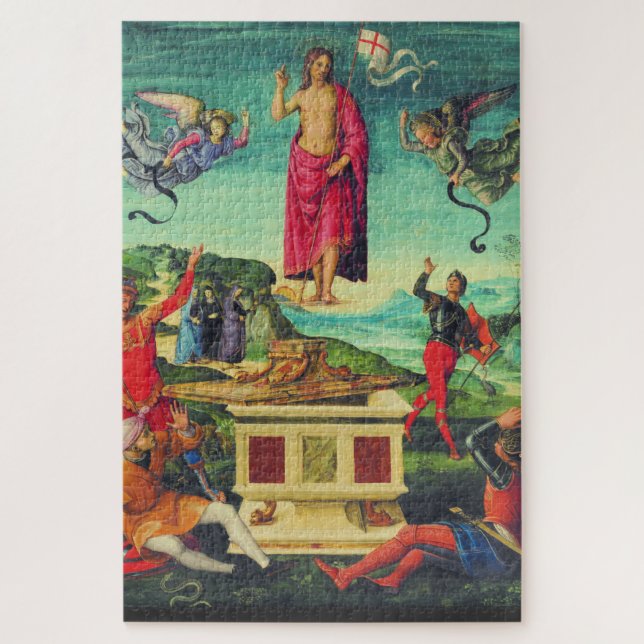 Raphael Resurrection Of Jesus Christ Art Jigsaw Puzzle (Vertical)