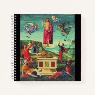 Raphael Resurrection Of Jesus Christ Art Notebook