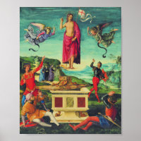 Raphael Resurrection Of Jesus Christ Art