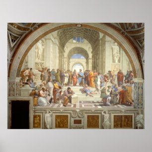 Raphael’s School of Athens – Art Poster