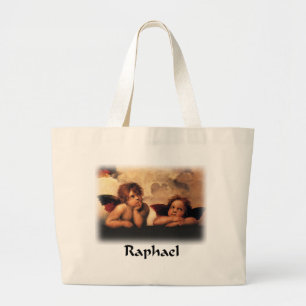 Raphael Sanzio - Angels (Detail) Large Tote Bag