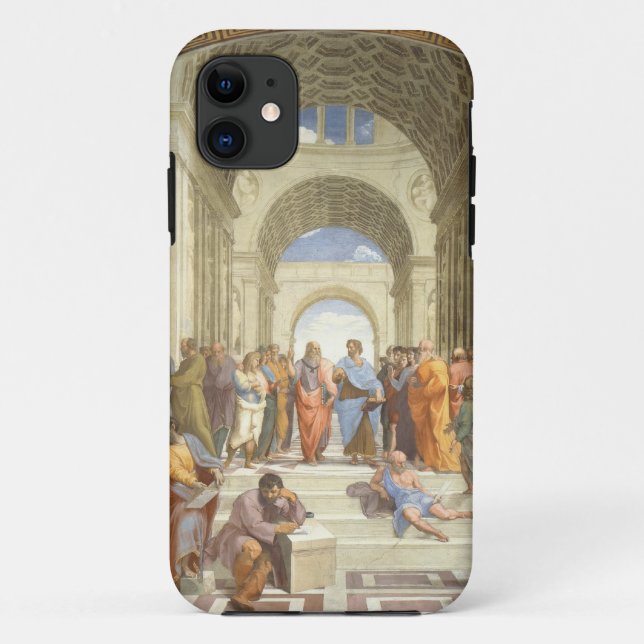Raphael - School of Athens Case-Mate iPhone Case (Back)