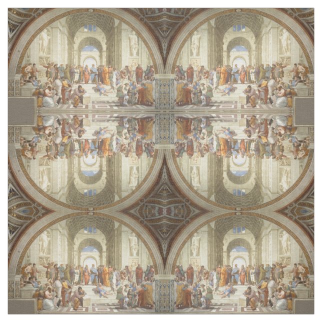Raphael - School of Athens Fabric (Swatch)