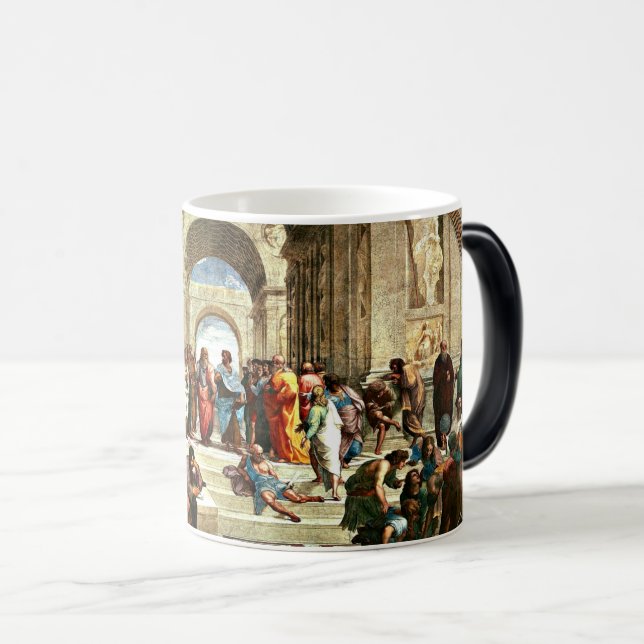 Raphael - School of Athens Magic Mug (Front Right)