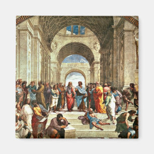Raphael: School of Athens painting Magnet