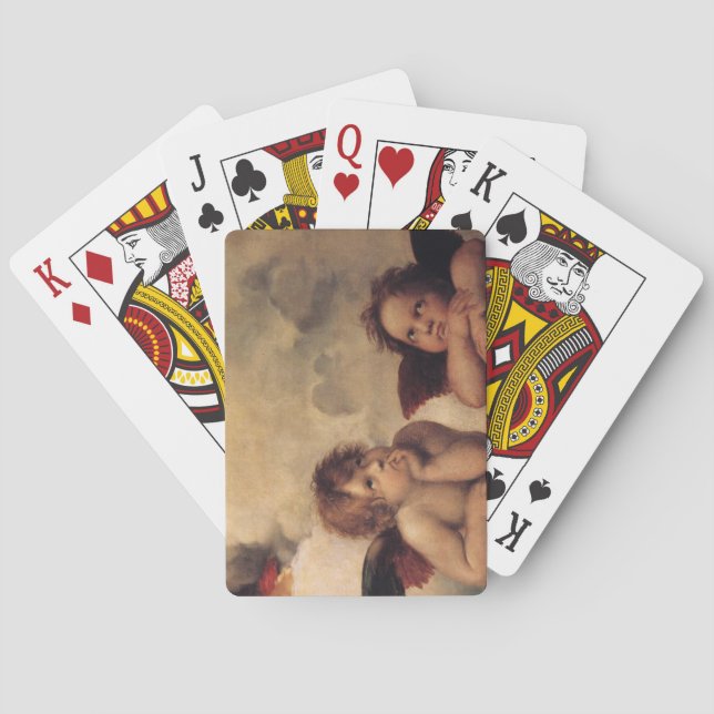 Raphael,Sistine Cherub Playing Cards (Back)