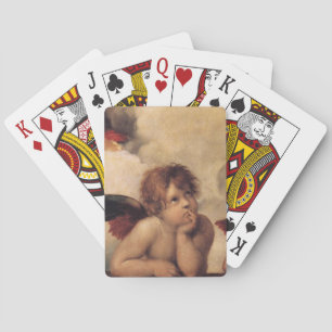 Raphael,Sistine Cherub Playing Cards