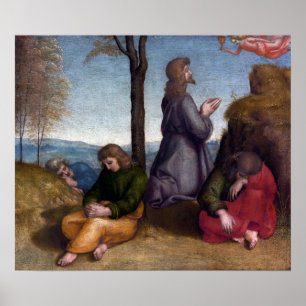 Raphael The Agony in the Garden of Gethsemane Poster