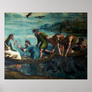 Raphael - The Miraculous Draught Of Fishes Poster