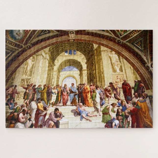 Raphael, The School of Athens (1509) Jigsaw Puzzle (Horizontal)