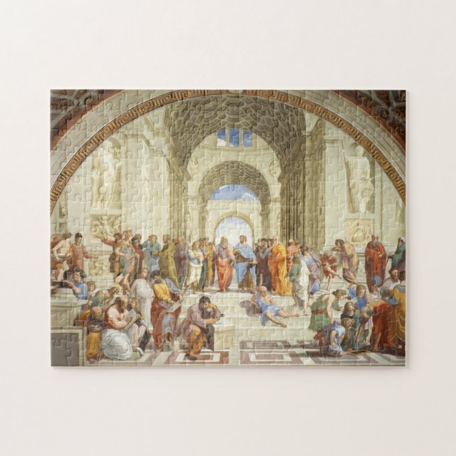 Raphael - The school of Athens 1511 Jigsaw Puzzle (Horizontal)