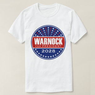Raphael Warnock for President 2028 T-Shirt