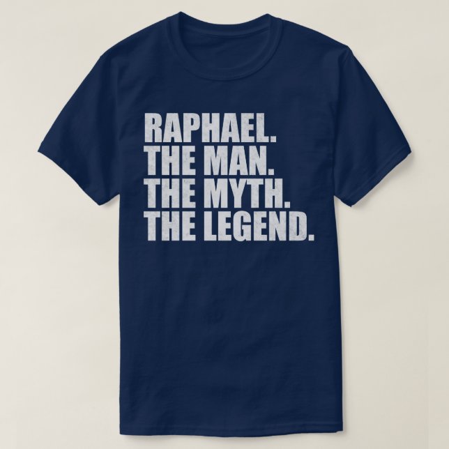RaphaelRaphael Name Raphael given name T-Shirt (Design Front)