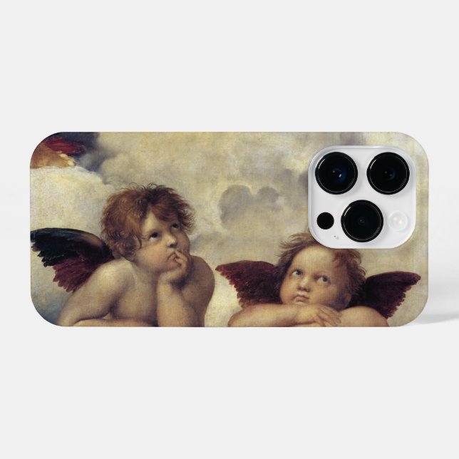 Raphael's Angels iPhone Case (Back Horizontal)