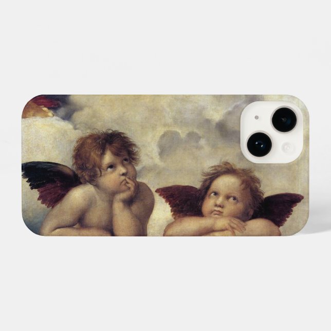 Raphael's Angels iPhone Case (Back Horizontal)