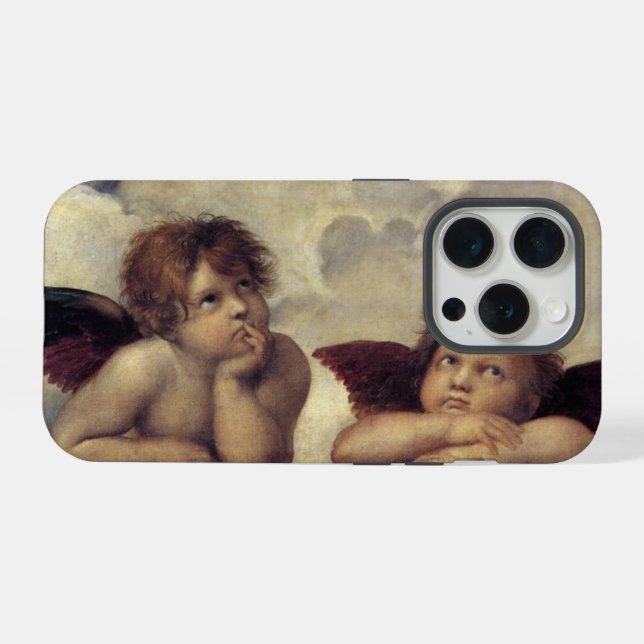Raphael's Angels iPhone Case (Back Horizontal)