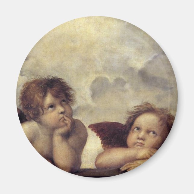 Raphael's Angels Magnet (Front)