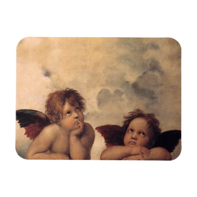 Raphael's Cherubs Flexible MAGNET (Horizontal)