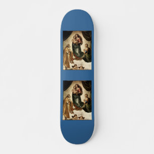 Raphael's Classic "Sistine Madonna" (circa 1513) Skateboard
