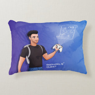 Raphael's Quest - Official Youtube Channel Decorative Cushion